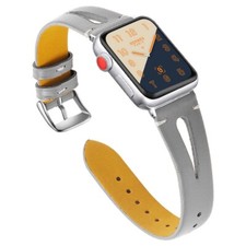 Apple Watch Genuine Leather Band 38MM  FREE SHIPPING   GRAY ONLY 
