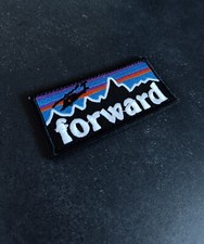 Forward Patch Klett Flausch Aufn&auml;her Moral Bundeswehr Army Deutschland EDC