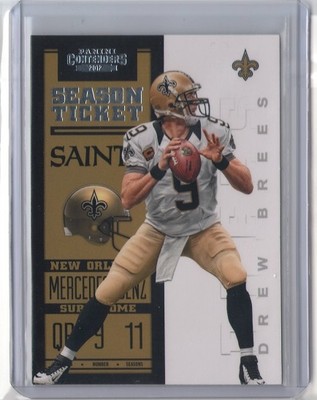 DREW BREES 2012 Contenders Base Card SAINTS #60 Purdue