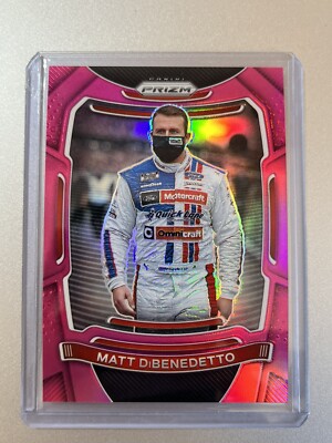 Matt DiBenedetto NASCAR Panini Prizm Racing 2021 PINK PRIZM SP /50