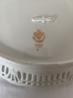 Vintage SCHWARZENHAMMER Germany Reticulated Pierced Floral Oval Dish — photo 7
