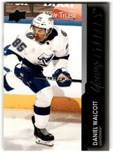 2021-22 Upper Deck Young Guns Daniel Walcott** Rookie #229 Tampa Bay Lightning