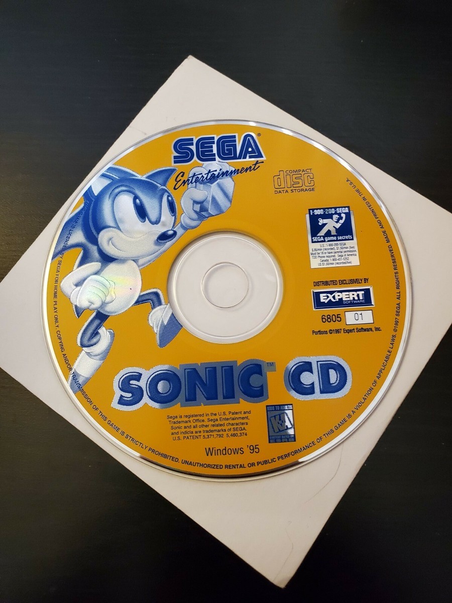 SONIC CD  PC　北米版 SONIC CD PC 北米版 Sonic CD (Multi Region/Lang) [SEGA CD