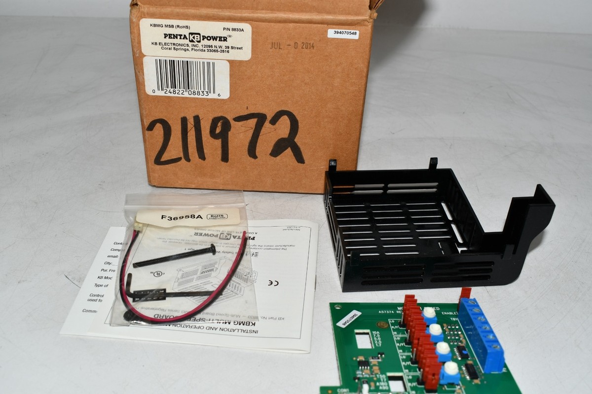 NEW KB Electronics KBMG-MSB 8833 Multi Speed Board 8833A | eBay UK