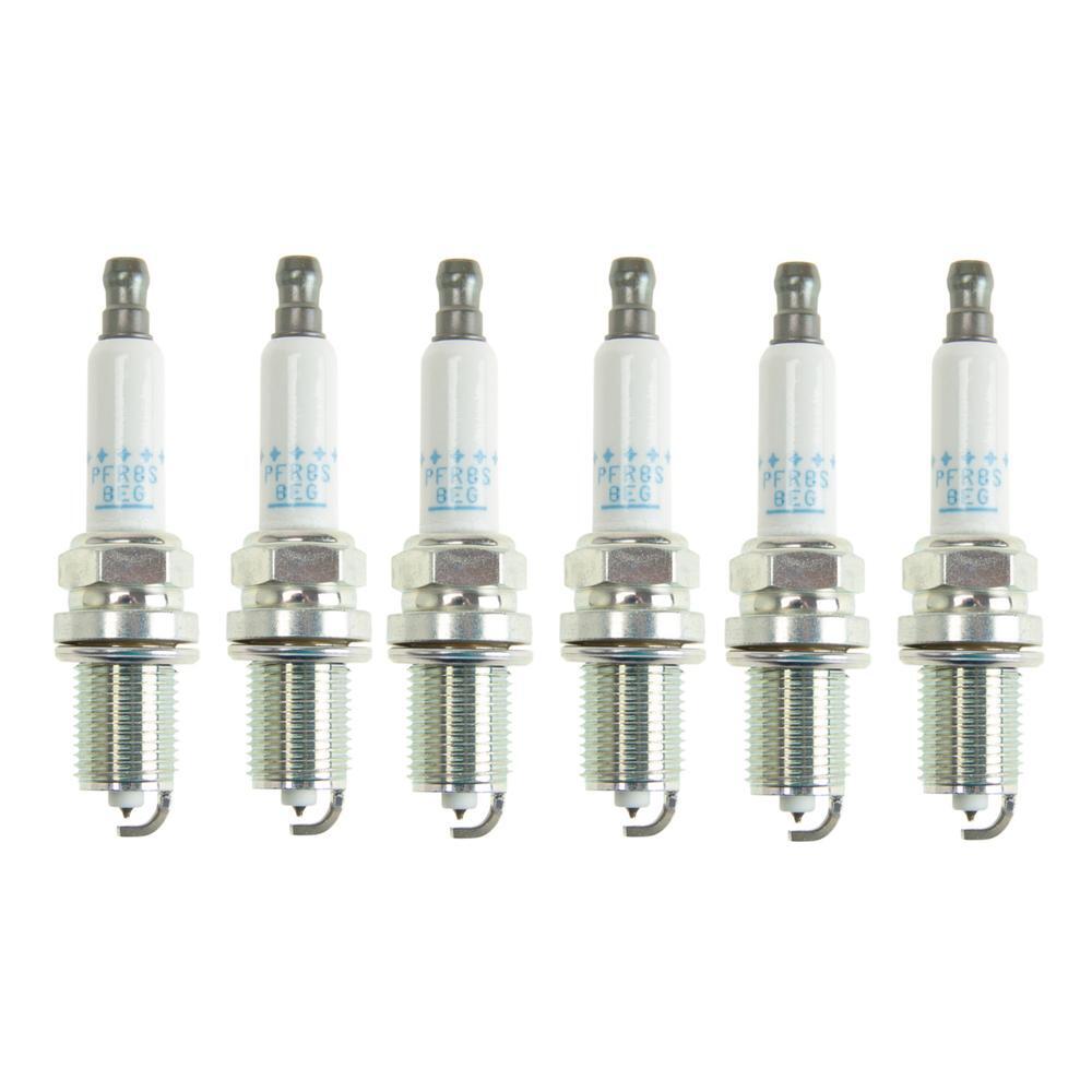 NGK Spark Plug Set 6 Pieces Laser Platinum Gap 0.032