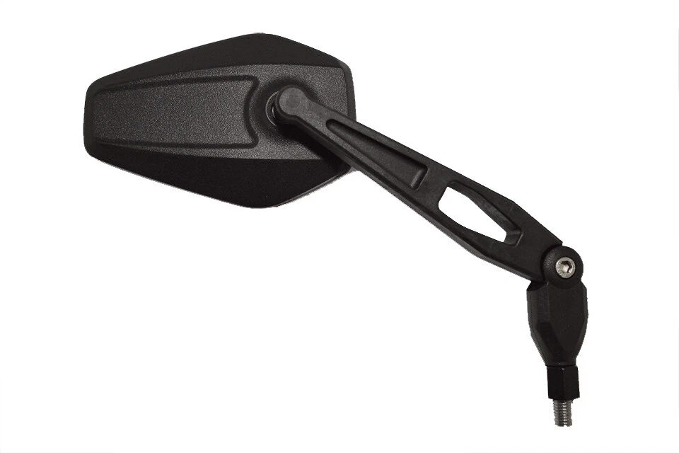 SHIN YO Booster2 Motocicleta Retrovisor Plaste M8x1, 25 Negro Universal Apto - Imagen 2 de 3