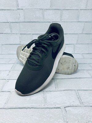 mens nike tanjun olive green