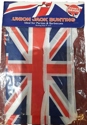 Union Jack Bunting British Street Party Royal Street Party Olympiamannschaft GB Spaß
