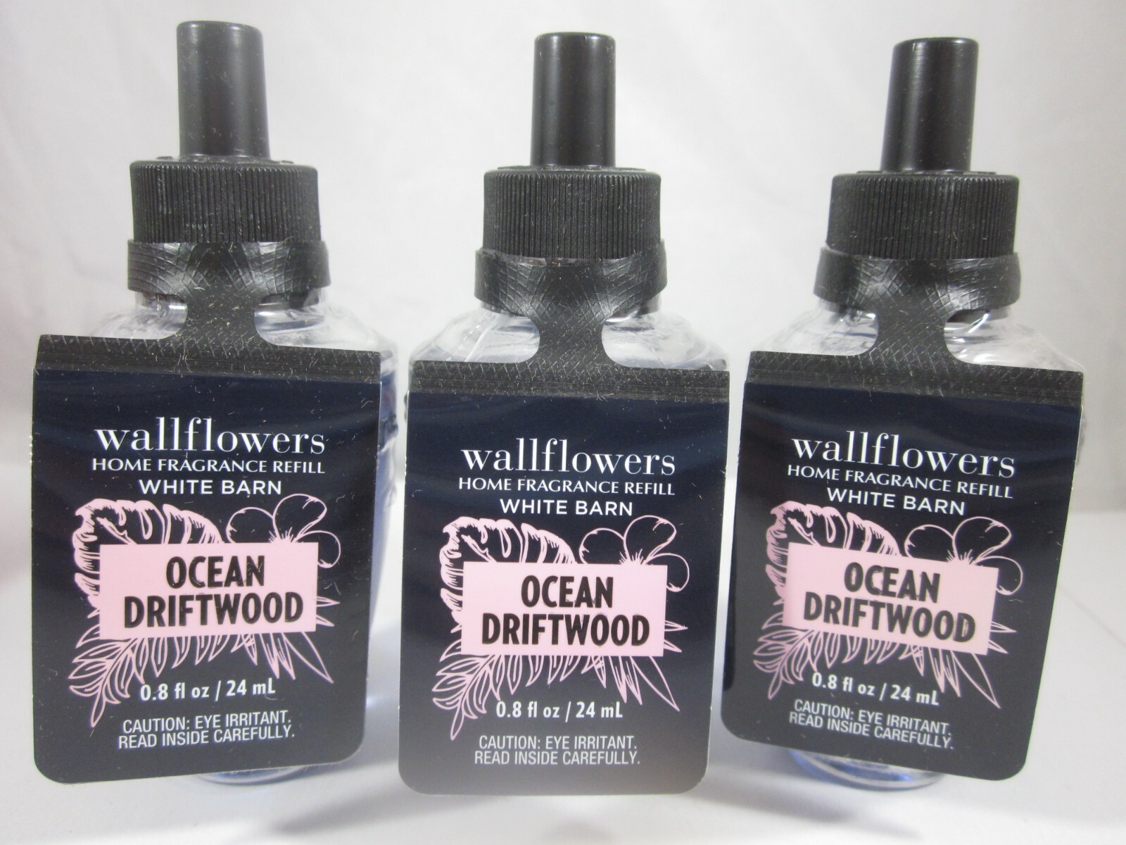 3 bulbs  Bath & Body Works Home Fragrance Wallflower Refill  Ocean Driftwood