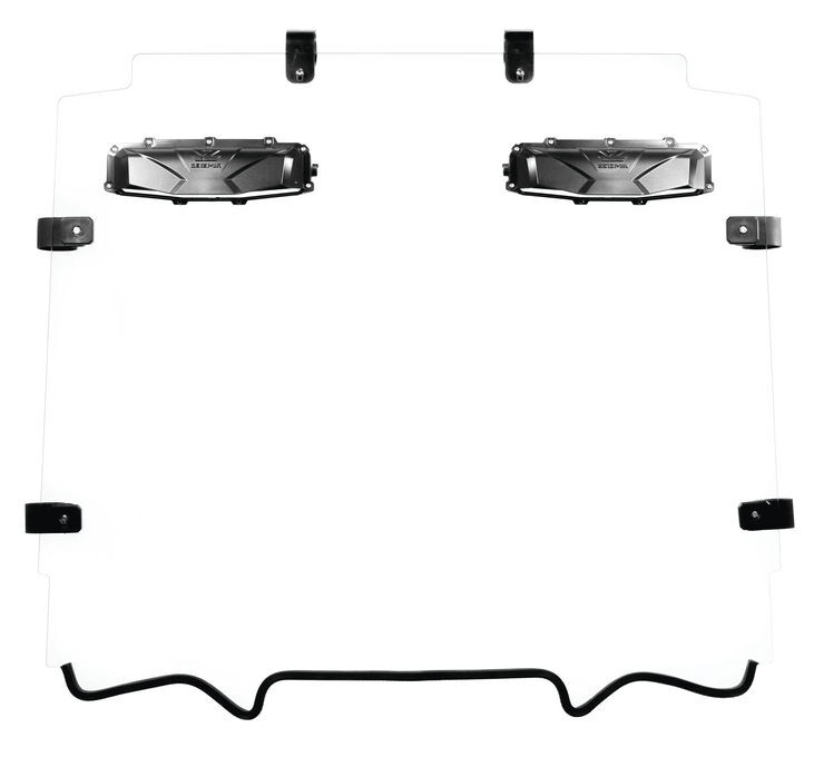 Seizmik Versa-Vent Windshield UV-Resistant Polycarbonate
