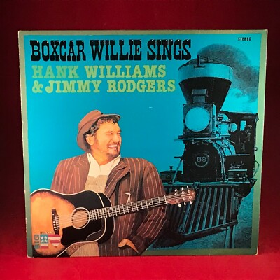 Boxcar Willie Sings Hank Williams & Jimmy Rodgers 1979 UK Vinyl  LP record
