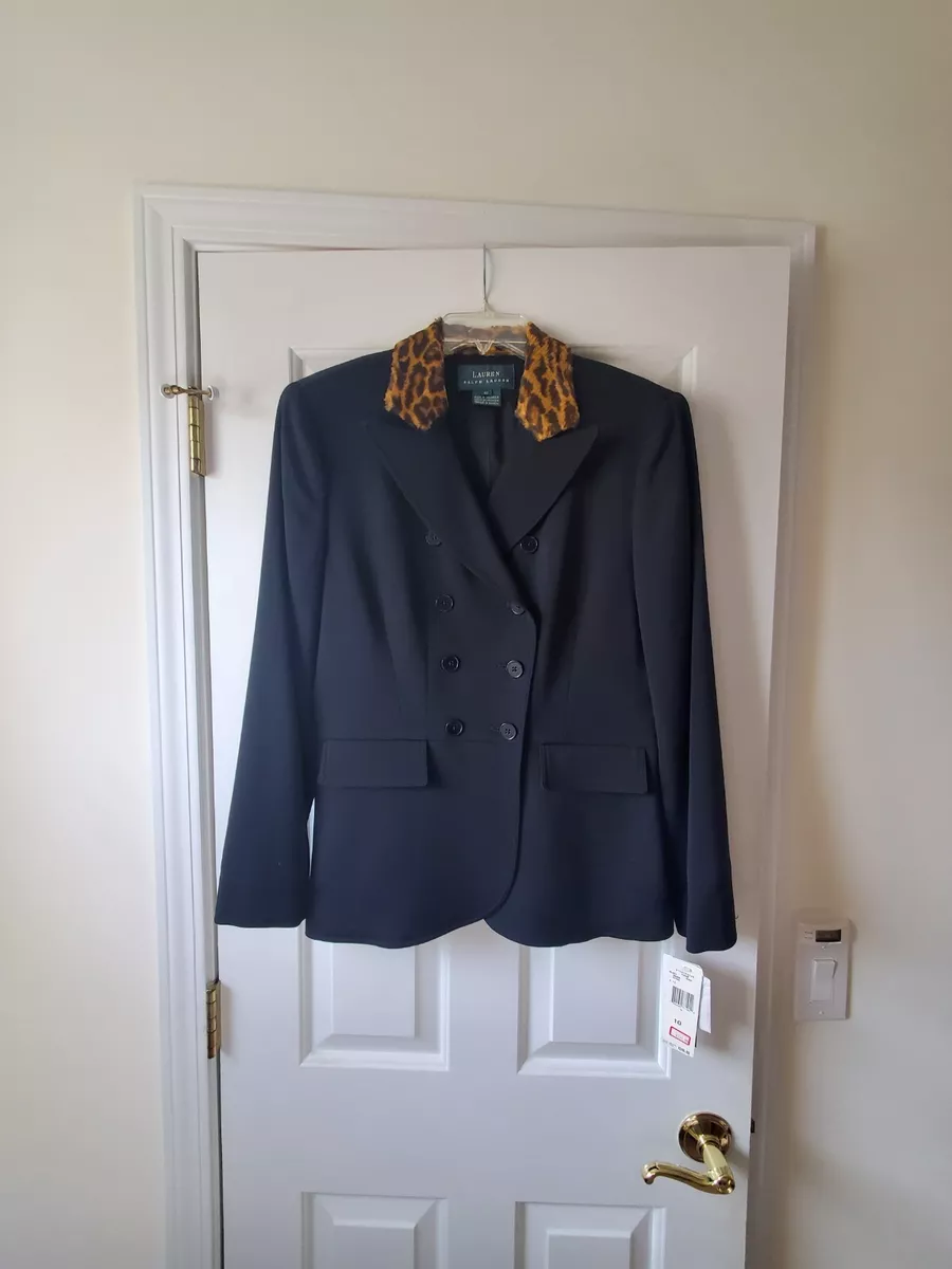 Ralph lauren black blazer ladies hotsell