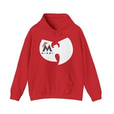MIAMI HOODIE Marlins Wu Tang Clan Baseball