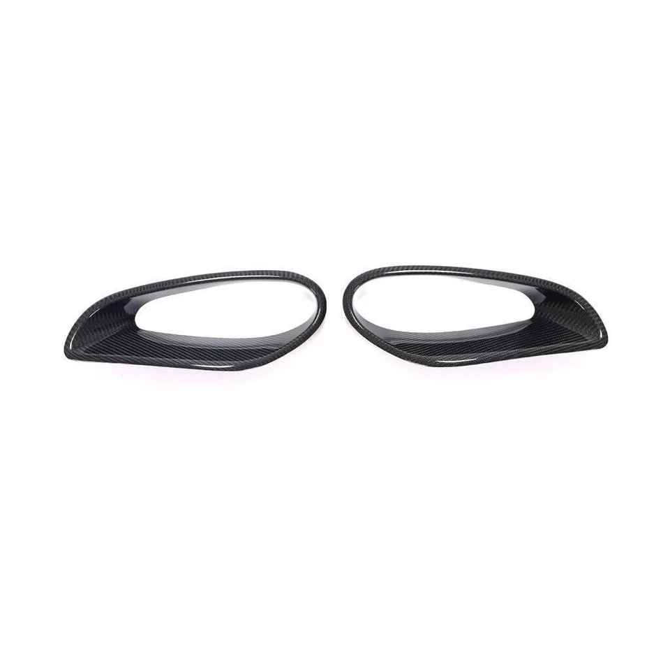 Cubierta de ventilación lateral de fibra de carbono seca para Porsche 911 991 Turbo S 14-16 Foto 4 de 4