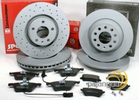 FüR Audi A4 B6 - Zimmermann Bremsscheiben BremsbeläGe FüR Vorne Hinten