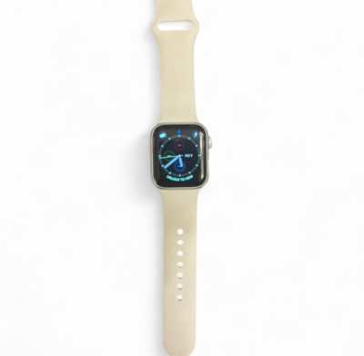 Apple Watch SE 1st Generation 40mm Starlight Aluminum Case with Sport Band S/M