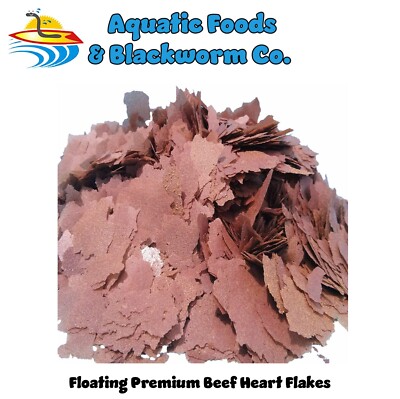 Beef Heart Premium Tropical Fish Flakes