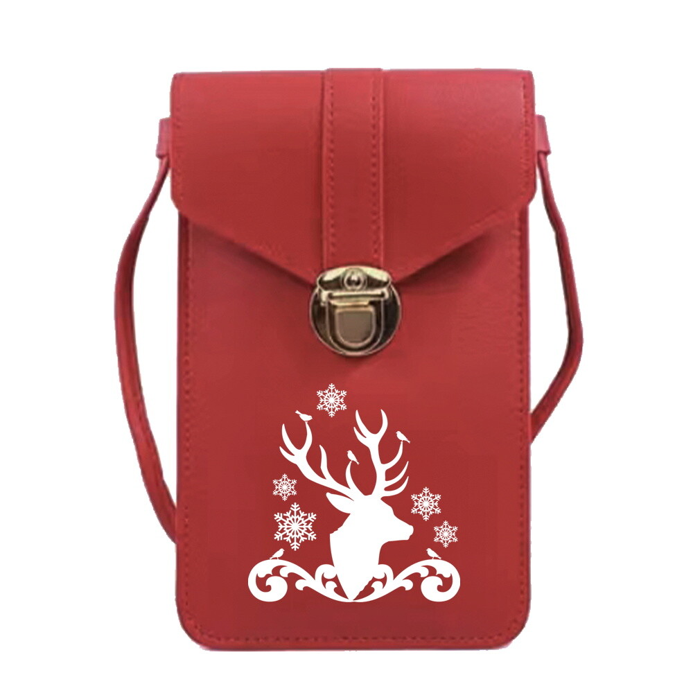 UK Ladies Messenger Bag Cross Body Mobile Phone Shoulder Bags Leather Handbag image 4
