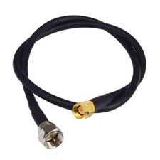 SMA Male to F Type Male RF Coaxial Connector Cable Extension/Adapter, 19"/50cm