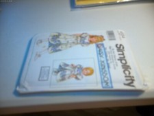 Simplicity 8554 Daisy Kingdom Size HH 3-6 and Doll Pattern Cottagecore