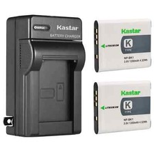 Wall Charger  2 battery for Sony NP-BK1 MHS-CM5 PM5 PM1