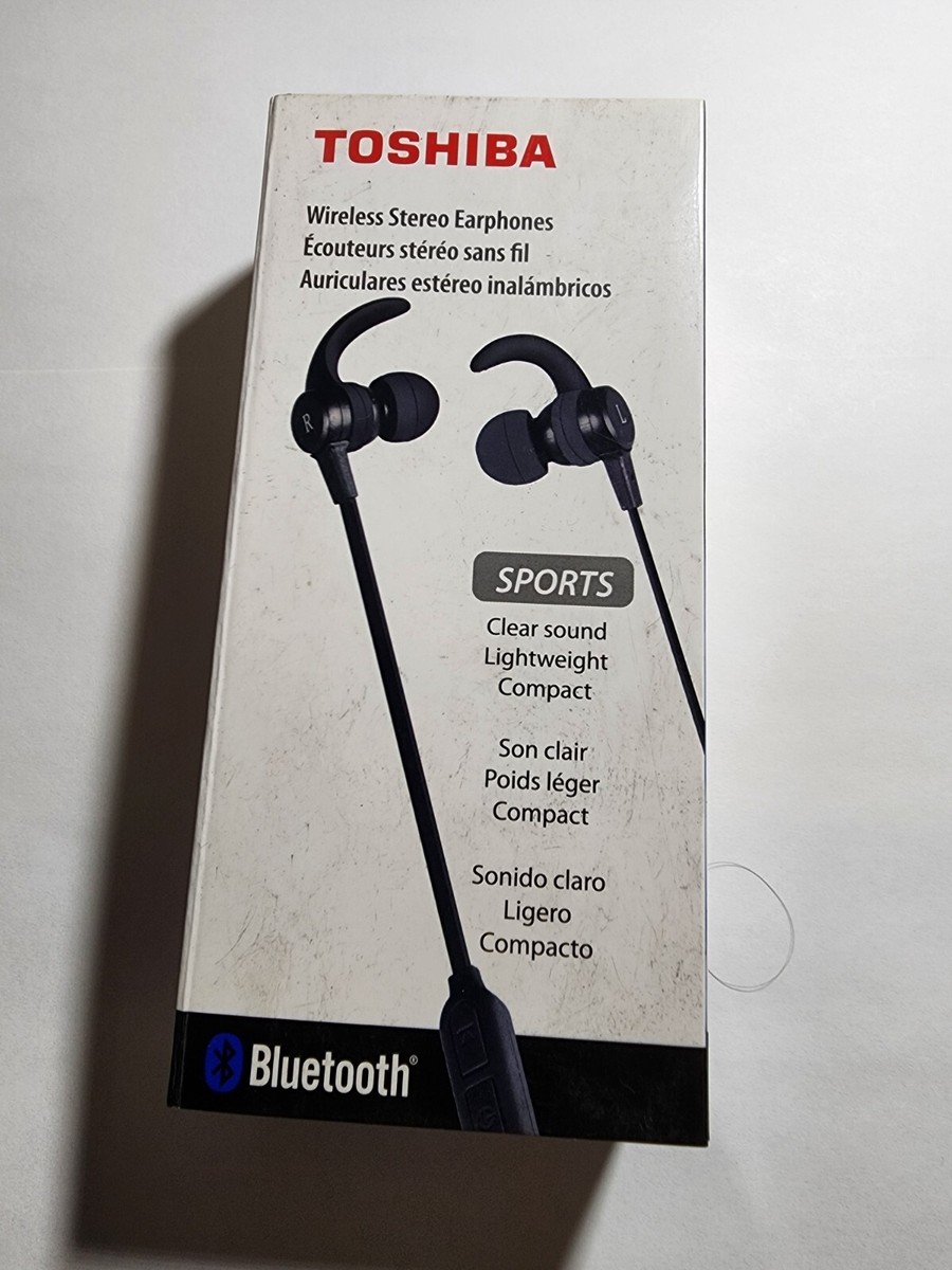 Toshiba Sports Bluetooth Wireless Earbuds RZE-BT31E for sale