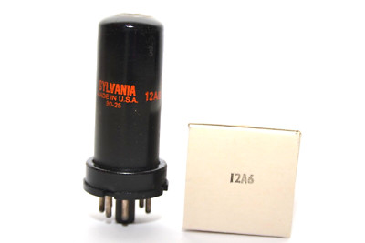 Vintage Sylvania 12A6 / VT-134, End-Röhre / Radio-Röhre Vintage Sylvania 12A6 / VT-134, End-Röhre / Radio-Röhre