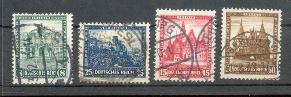 Dr-Weimar 459/62 Set Embossed 140EUR (X1672