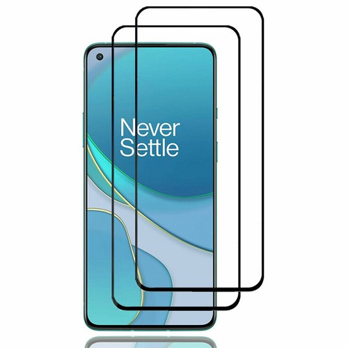 For OnePlus 9 8 8T 7T 7 Pro Nord N10 FULL COVER Tempered Glass Screen Protector - Picture 3 of 12