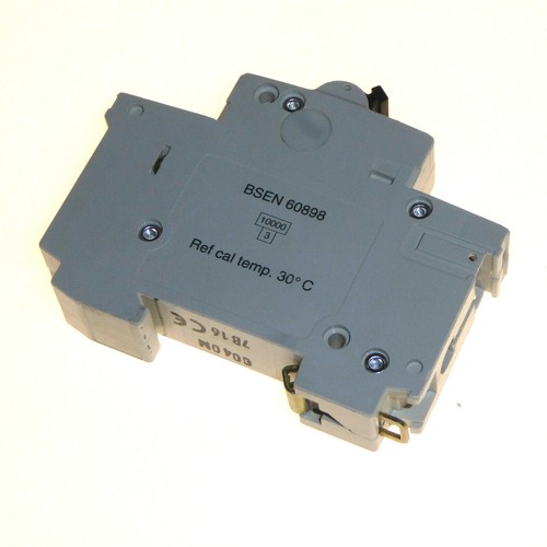 Wylex PSB16-B 16 Amp Single Pole MCB 16A 230/400V AC Din Rail Mount - Picture 2 of 10