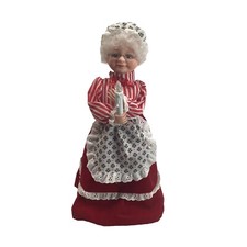 Vtg Holiday Spirit Animated Musical X Mas Mrs Claus Plays 3 Songs Jingle Bell