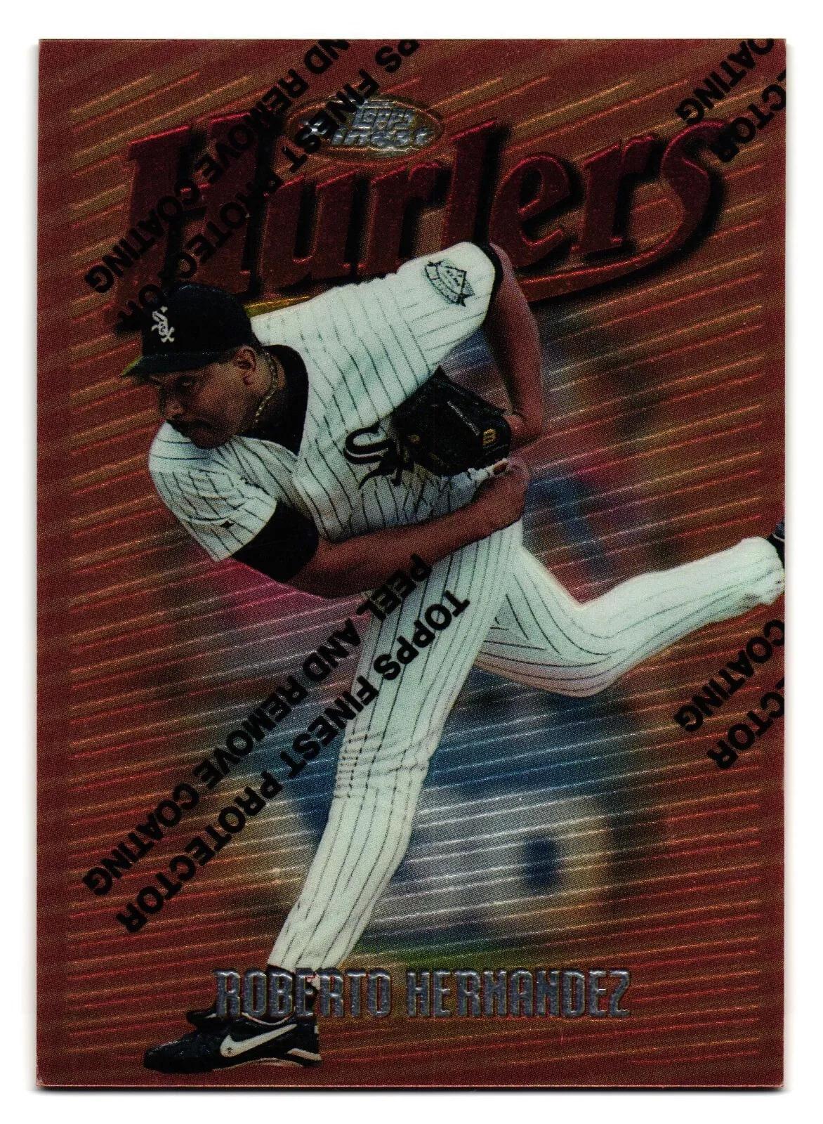 1997 Finest Refractors #19 Roberto Hernandez Chicago White Sox