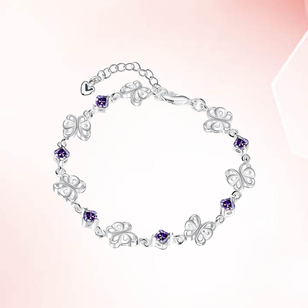 Girl Friendship Bracelets Jewelry Bracelet Plated Crystal Bracelet