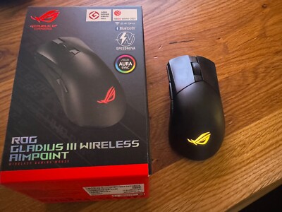 ASUS ROG GLADIUS III Gaming-Maus - Schwarz