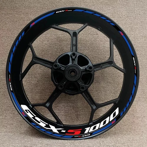 For Suzuki Gsxs1000 GSXS 1000 Wheel Hub Rim Decorative Decal Reflective Sticker - Picture 3 of 26