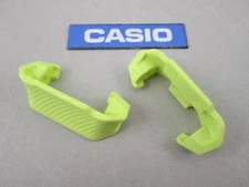 Casio G-Shock GBD-H1000-1A7 GBDH1000 yellow resin watch band end pieces X 2