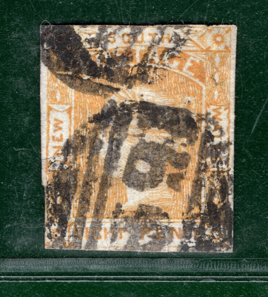 Australia States NSW QV Classic SG.81 8d Orange (1853) LAUREATE Cat £950-PBLUE6 - Image 4 of 4