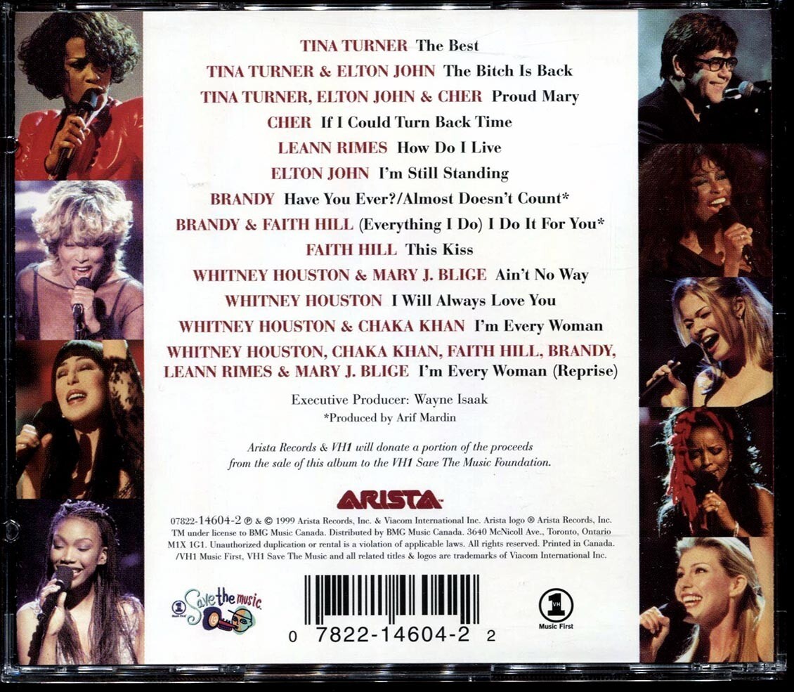 (未使用･未開封品)Vh1 Divas Live 99 [DVD] Divas Live 99 Whitney Houston Cher, Tina Turner Brandy Elton