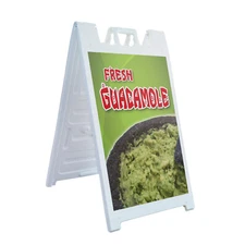 A-frame Sidewalk Guacamole 24" x 36" Double Sided A-Frame Sidewalk Sign
