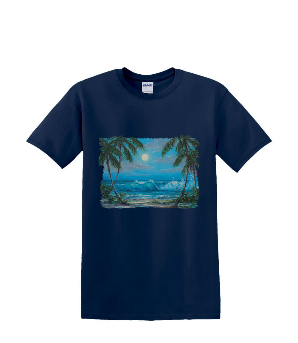 ALTRA t shirt dalla S alla 2XL 3XL ACQUE LUMINOSE spiaggia onde divertimento adulto