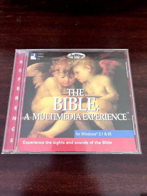Bibel Multimedia Erlebnis Lexikon Softkey CD Weltbibliothek Windows 3.1 95