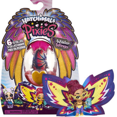 Hatchimals Pixies Wilder Wings Überraschungsspielzeug Kobold Flügel Leinwand ...