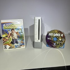 Nintendo Wii Bundle w/ Dance Pad And Just Dance 4, No Controller