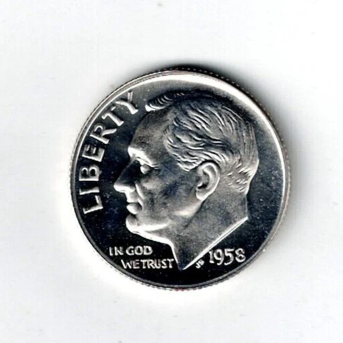 1958 Philadelphia Silver Proof Roosevelt Dime!