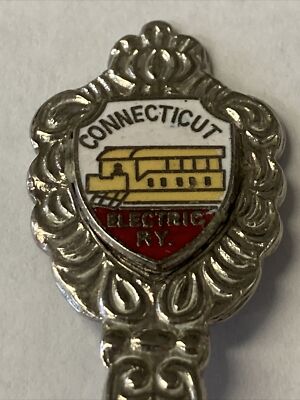 Connecticut Electric RY. Vintage Souvenir Spoon Collectible