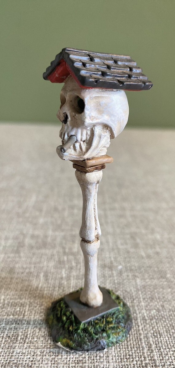 Department 56 Snow Village Halloween Trick Or Treat Lane Party Hoe Lit Building, 6.1 Inch, Multicolor - View #2