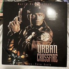 URBAN CROSSFIRE Laserdisc LD VERY GOOD CONDITION RARE MARIO VAN PEEBLES STARS