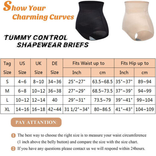 Women High Waist Cross Compression abs Shaping Panty Slimming Body Shaper Shorts - Picture 17 of 23
