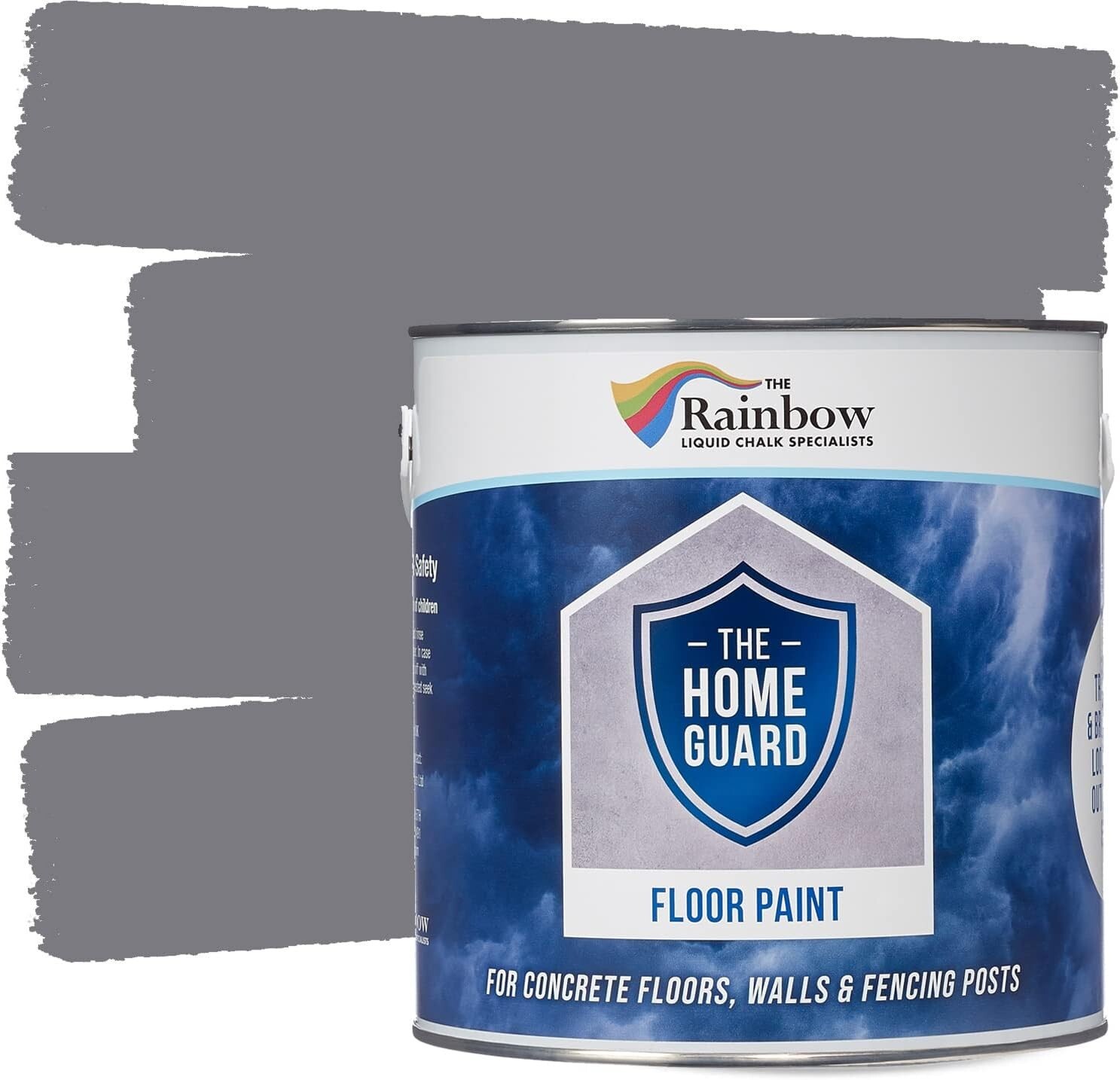 HOME GUARD Floor Paint: Commercial Grade Heavy Duty Protection | Interior & E...