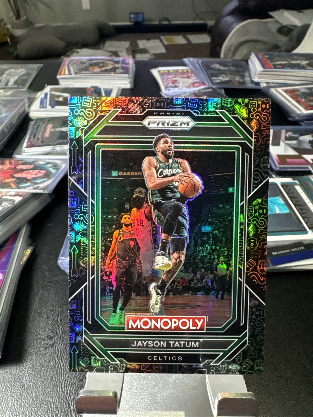 2022 Panini Prizm Monopoly Black Icon Jayson Tatum #4